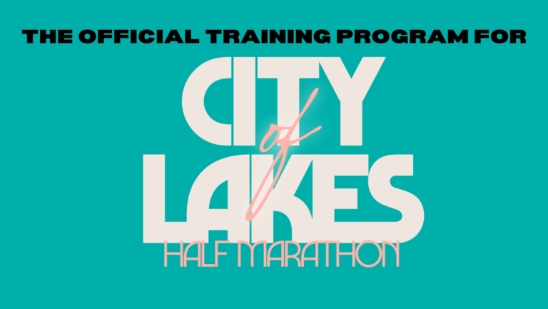 Official Training Program for City of Lakes Half Marathon
